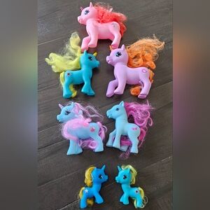 Gi-Go Toys Wonder Pony Land Plastic Toy Ponies Unicorns Various Sizes